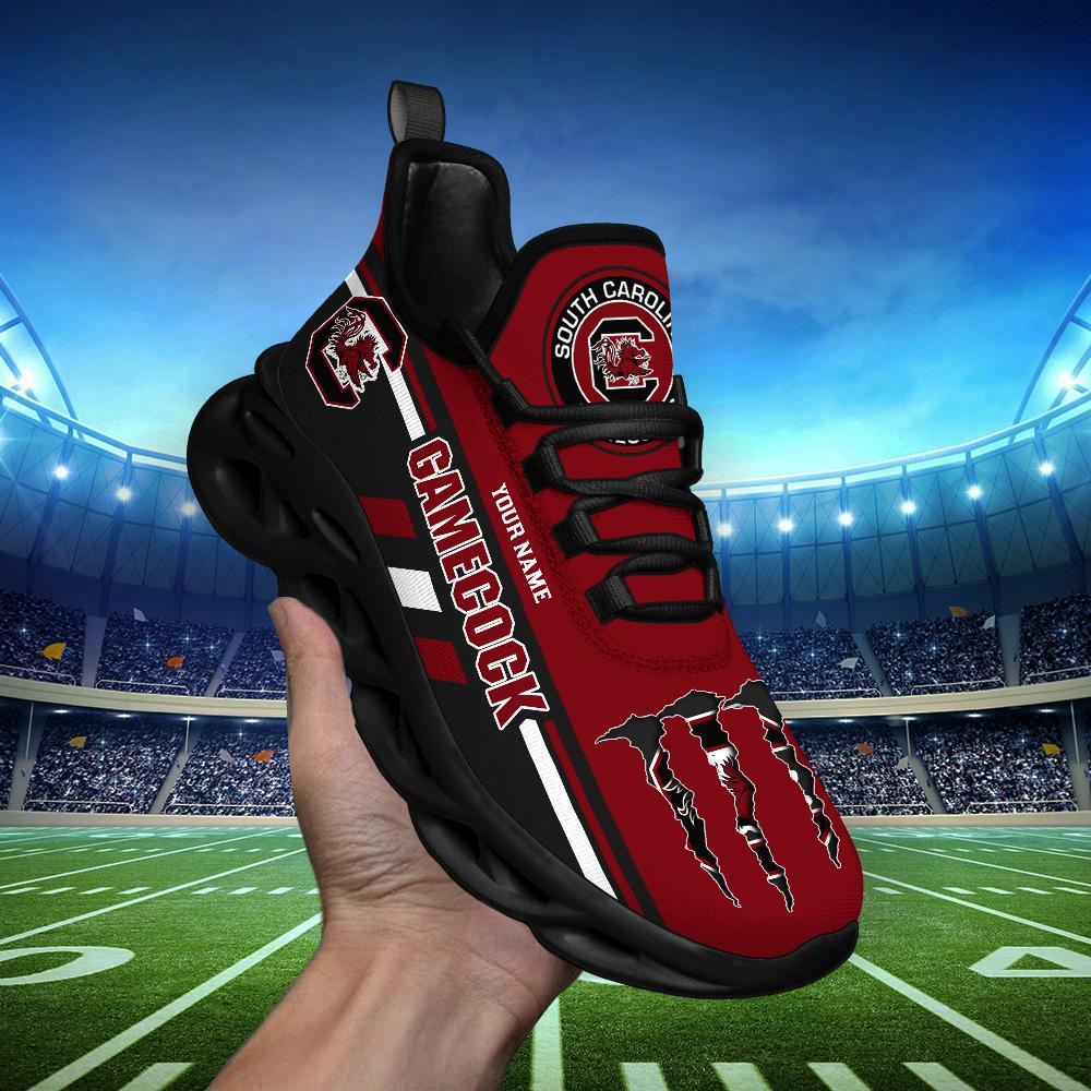 Ideafootwear South Carolina Gamecocks Max Soul Shoes Sneakers For Men And Women