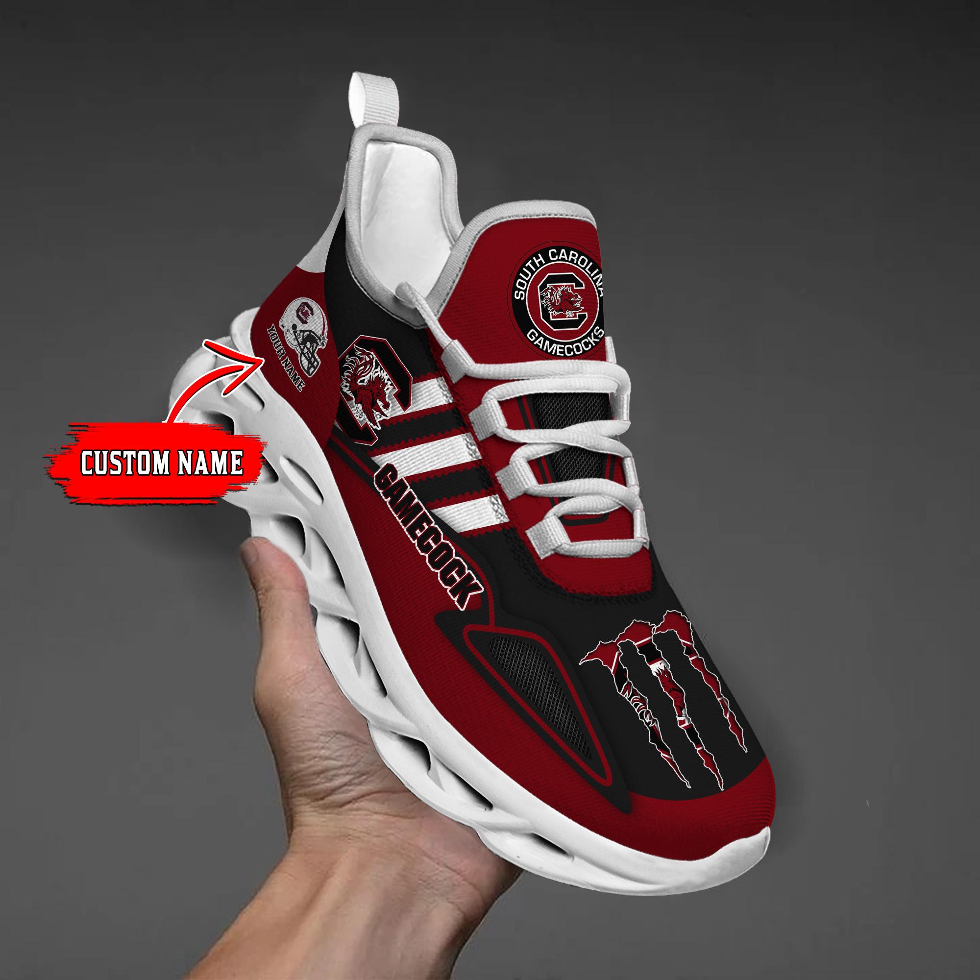 Ideafootwear South Carolina Gamecocks Max Soul Shoes Sneakers For Men And Women