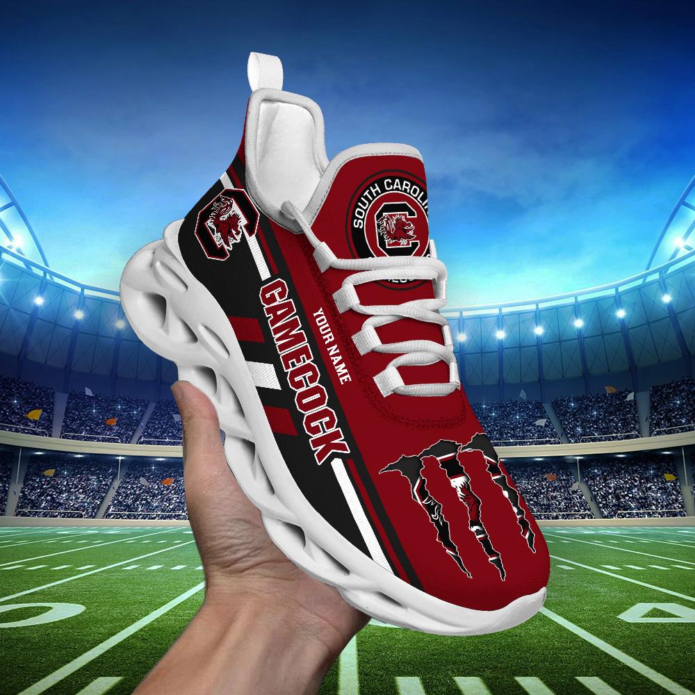 Ideafootwear South Carolina Gamecocks Max Soul Shoes Sneakers For Men And Women