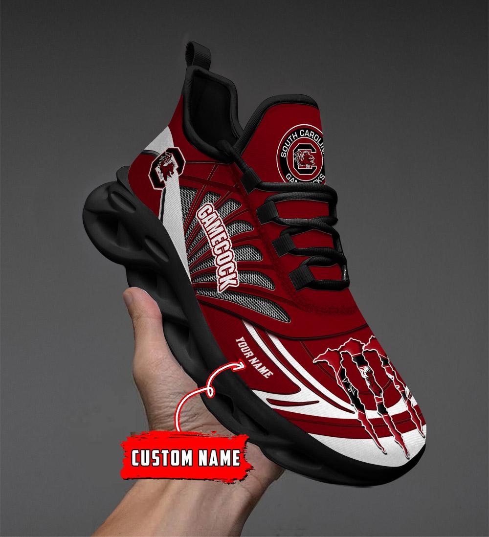 Ideafootwear South Carolina Gamecocks Max Soul Shoes Sneakers For Men And Women