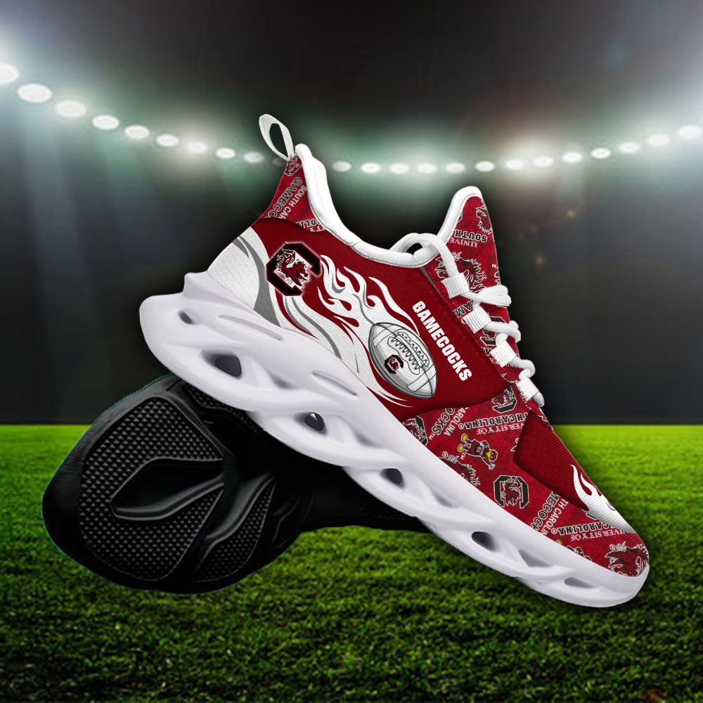 Ideafootwear South Carolina Gamecocks NCAA Max Soul Shoes Sneakers For Men And Women
