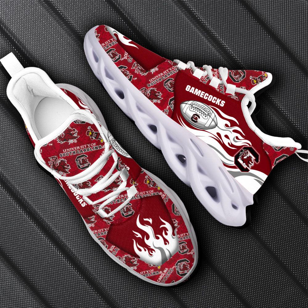 Ideafootwear South Carolina Gamecocks NCAA Max Soul Shoes Sneakers For Men And Women
