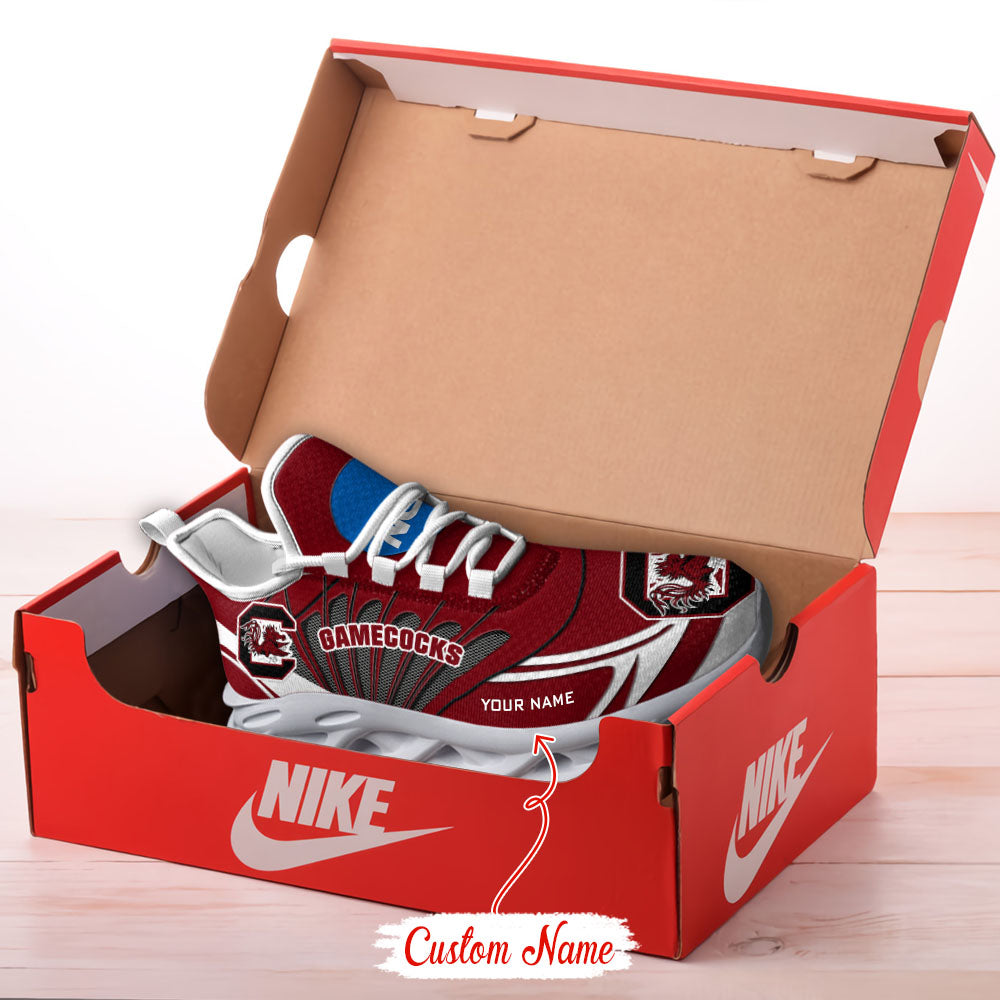 Ideafootwear South Carolina Gamecocks NCAA Max Soul Shoes Sneakers For Men And Women