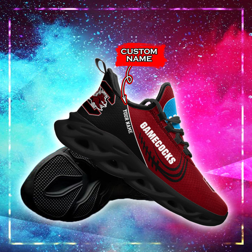 Ideafootwear South Carolina Gamecocks NCAA Max Soul Shoes Sneakers For Men And Women