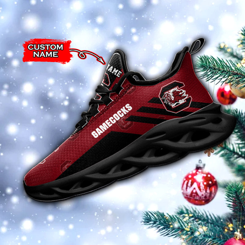 Ideafootwear South Carolina Gamecocks NCAA Max Soul Shoes Sneakers For Men And Women