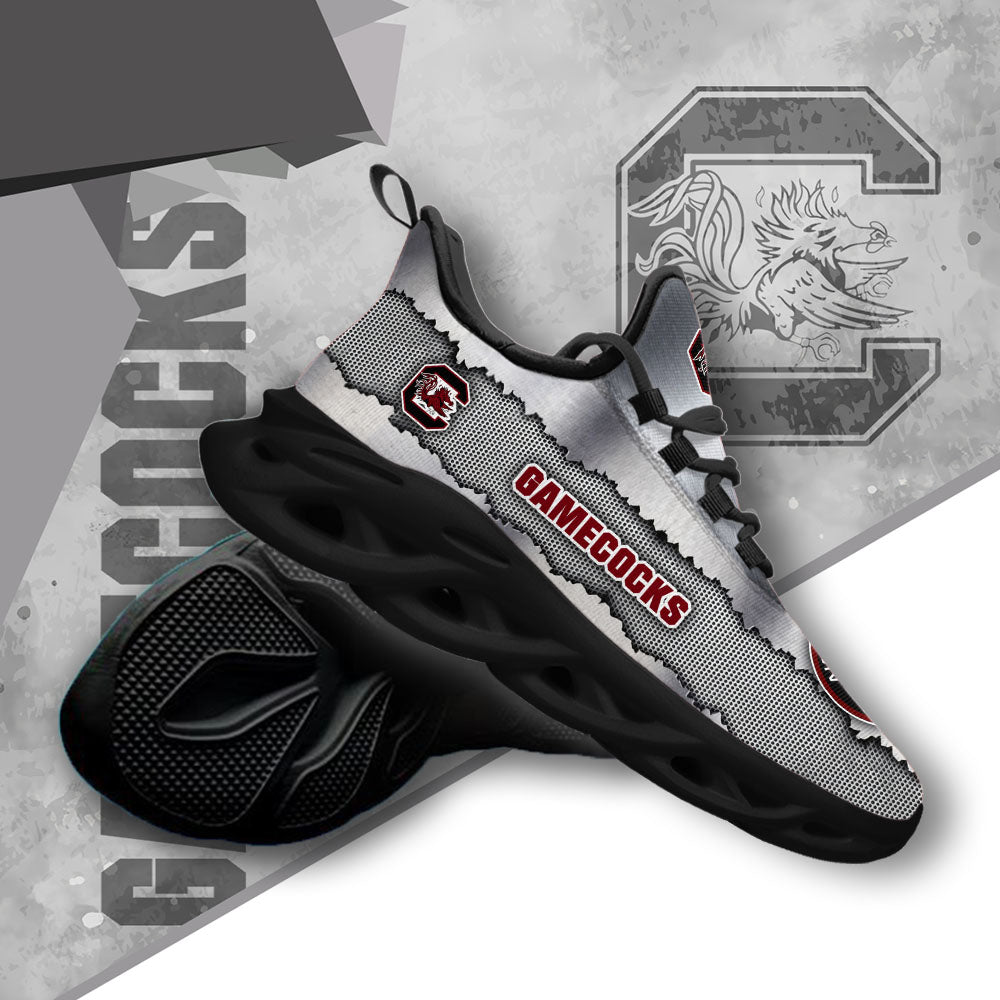 Ideafootwear South Carolina Gamecocks NCAA Max Soul Shoes Sneakers For Men And Women