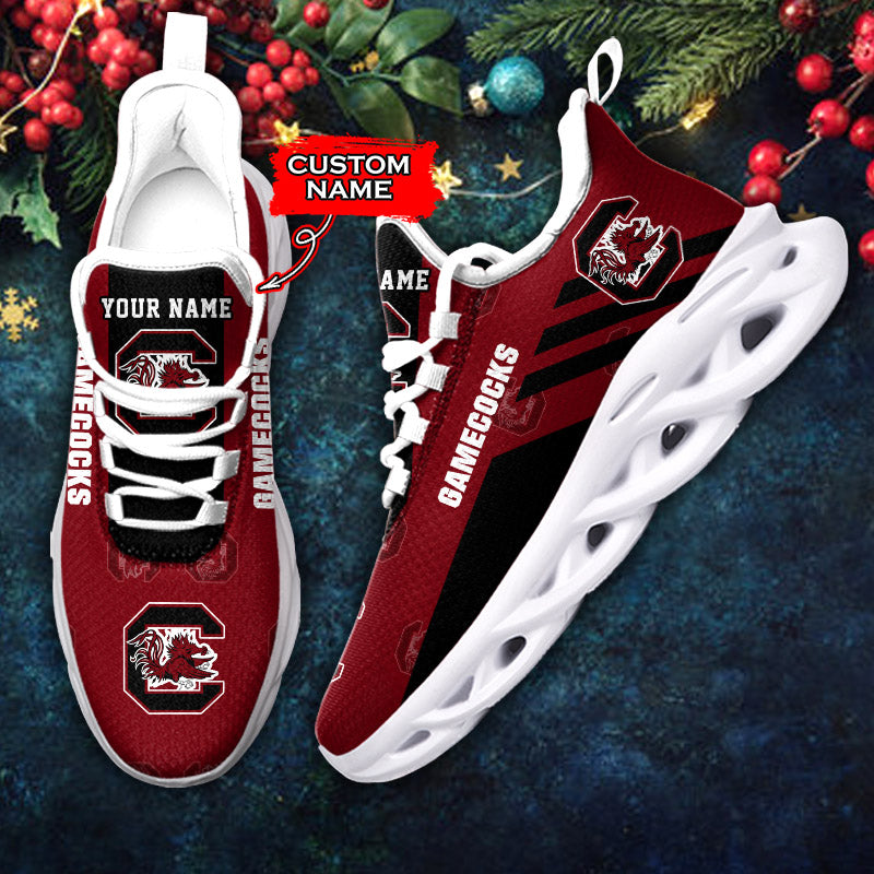 Ideafootwear South Carolina Gamecocks NCAA Max Soul Shoes Sneakers For Men And Women