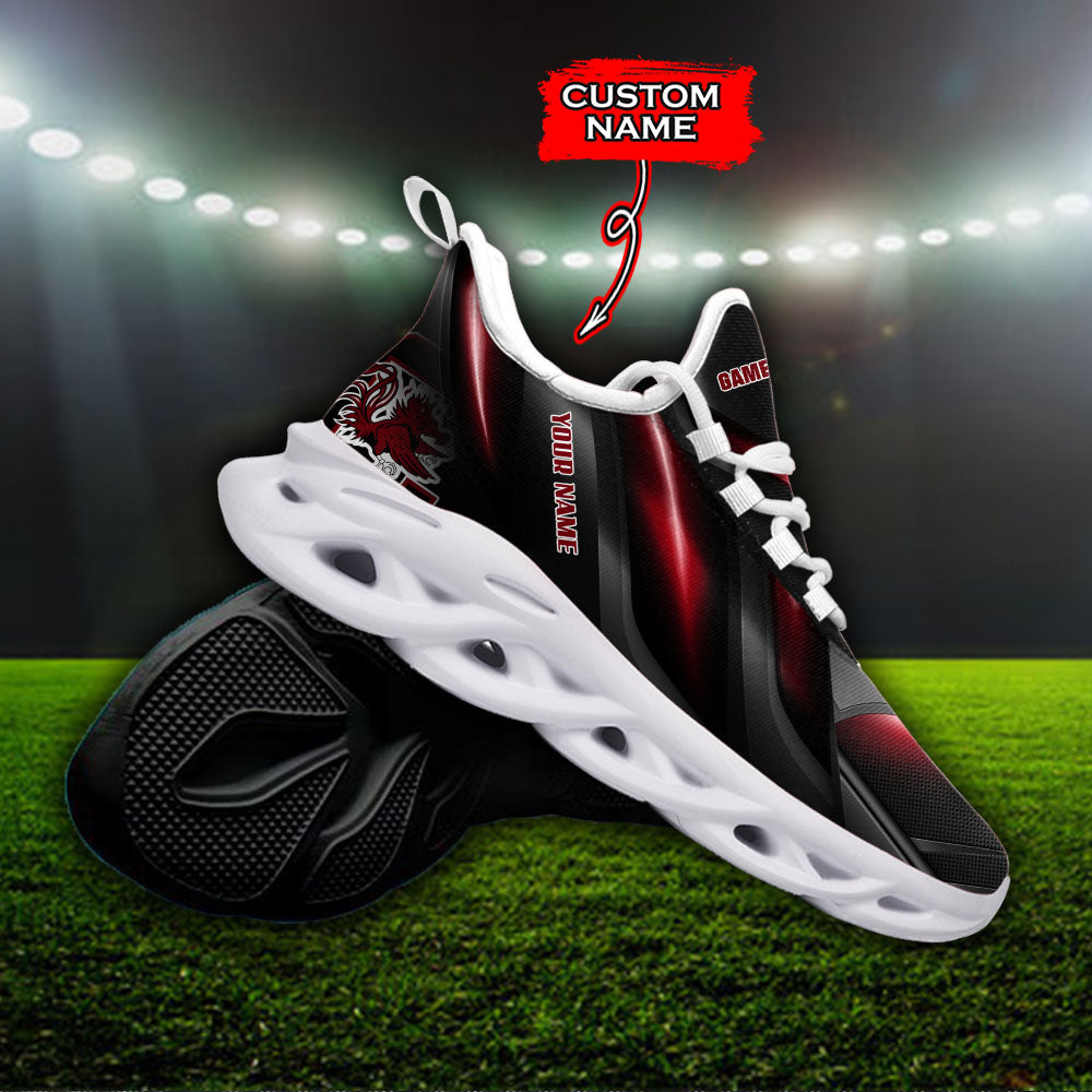 Ideafootwear South Carolina Gamecocks NCAA Max Soul Shoes Sneakers For Men And Women