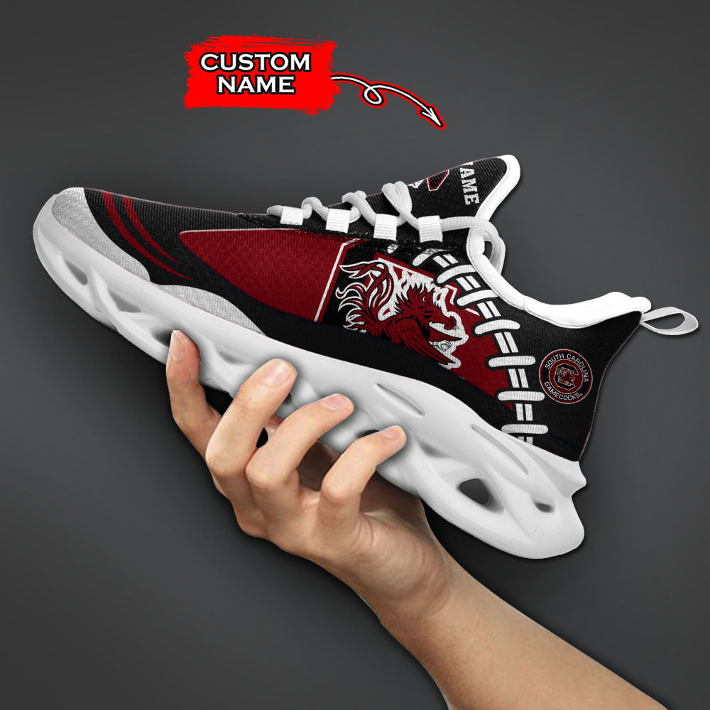 Ideafootwear South Carolina Gamecocks NCAA Max Soul Shoes Sneakers For Men And Women