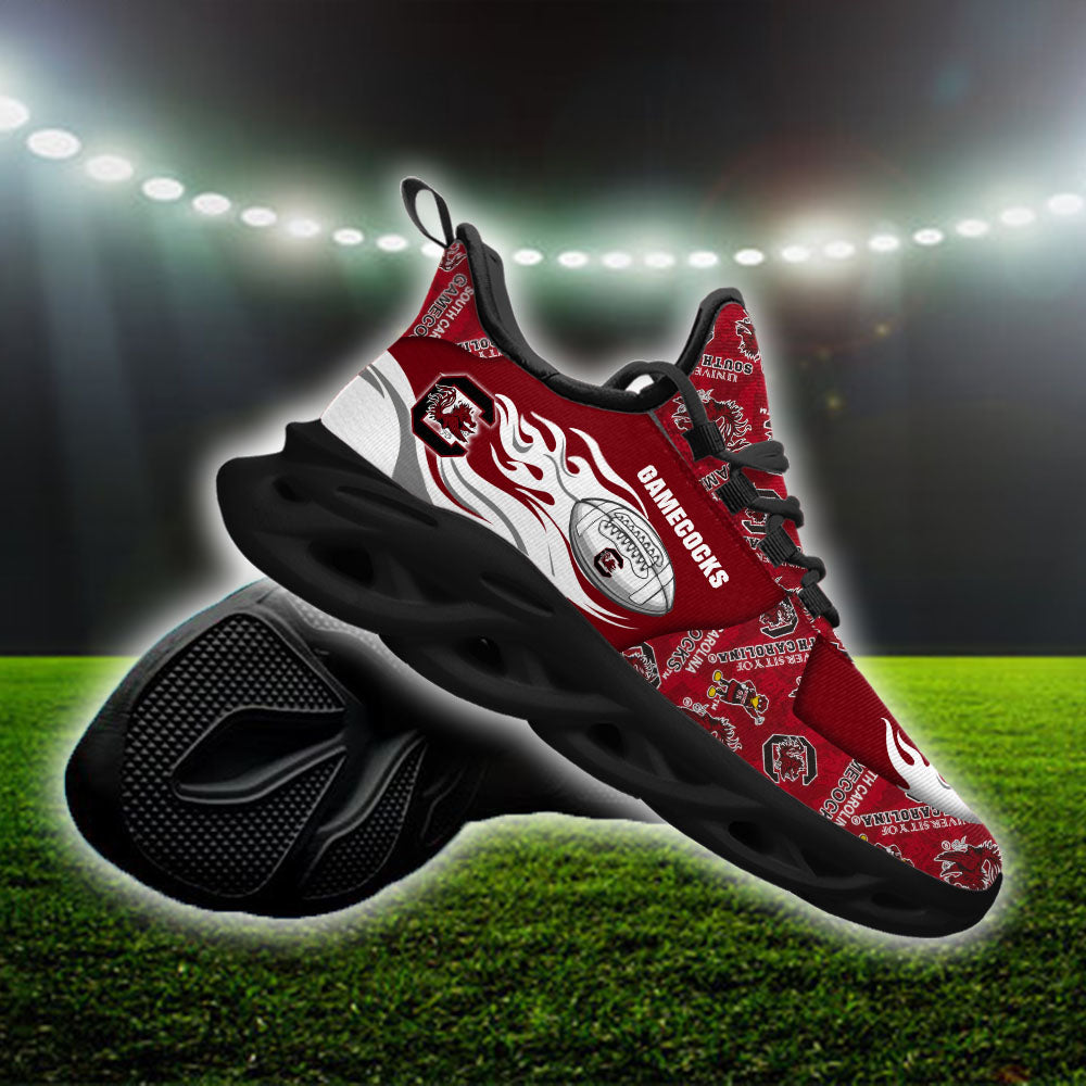 Ideafootwear South Carolina Gamecocks NCAA Max Soul Shoes Sneakers For Men And Women