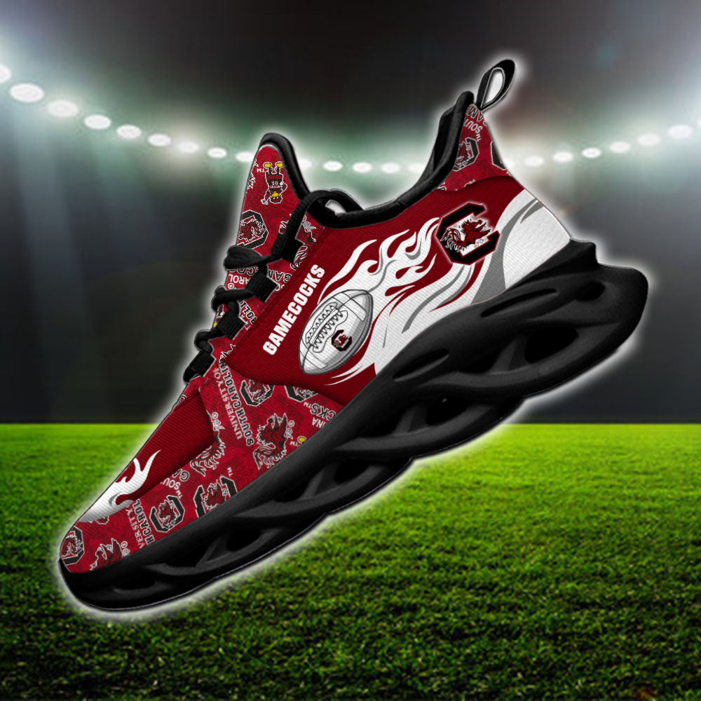 Ideafootwear South Carolina Gamecocks NCAA Max Soul Shoes Sneakers For Men And Women