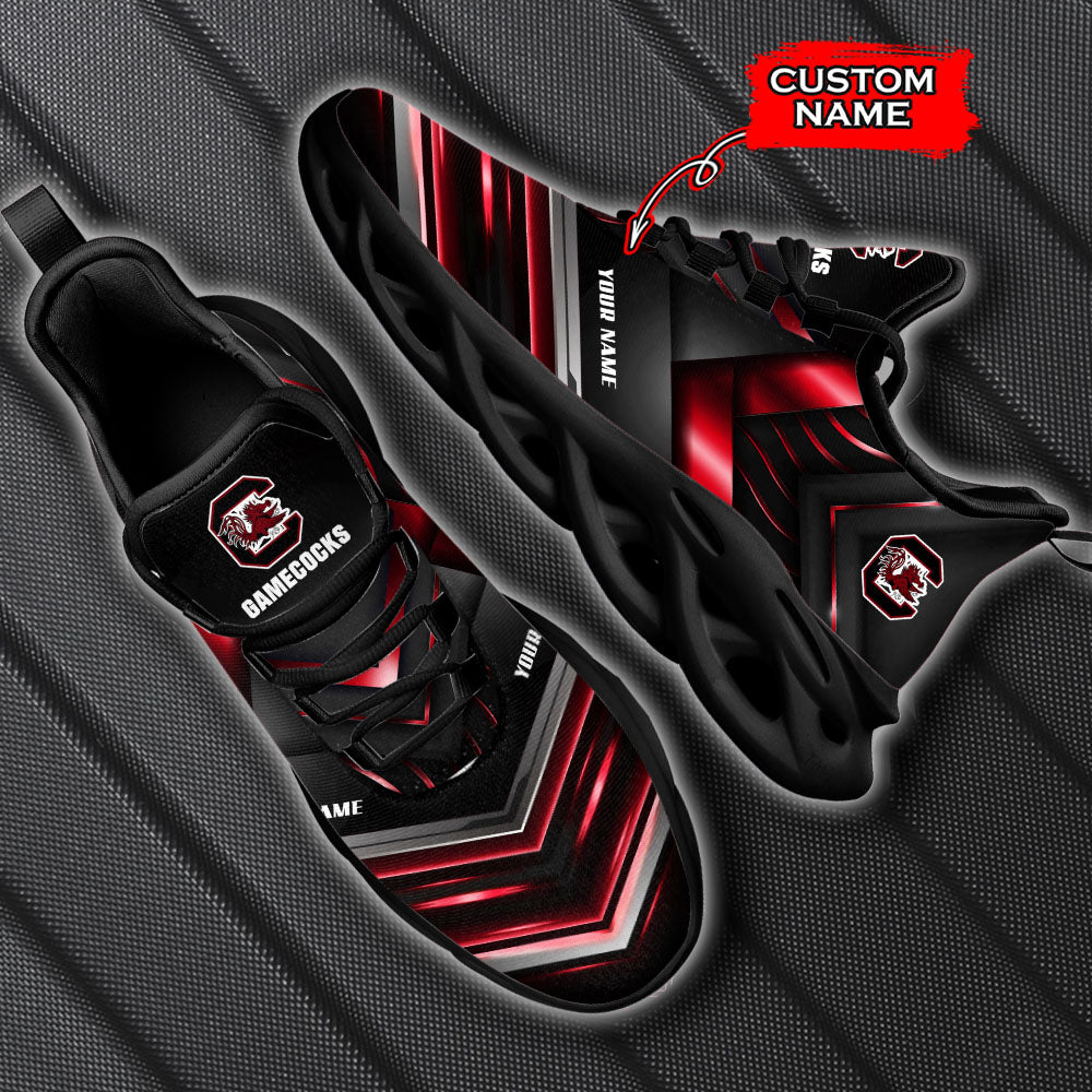 Ideafootwear South Carolina Gamecocks NCAA Max Soul Shoes Sneakers For Men And Women