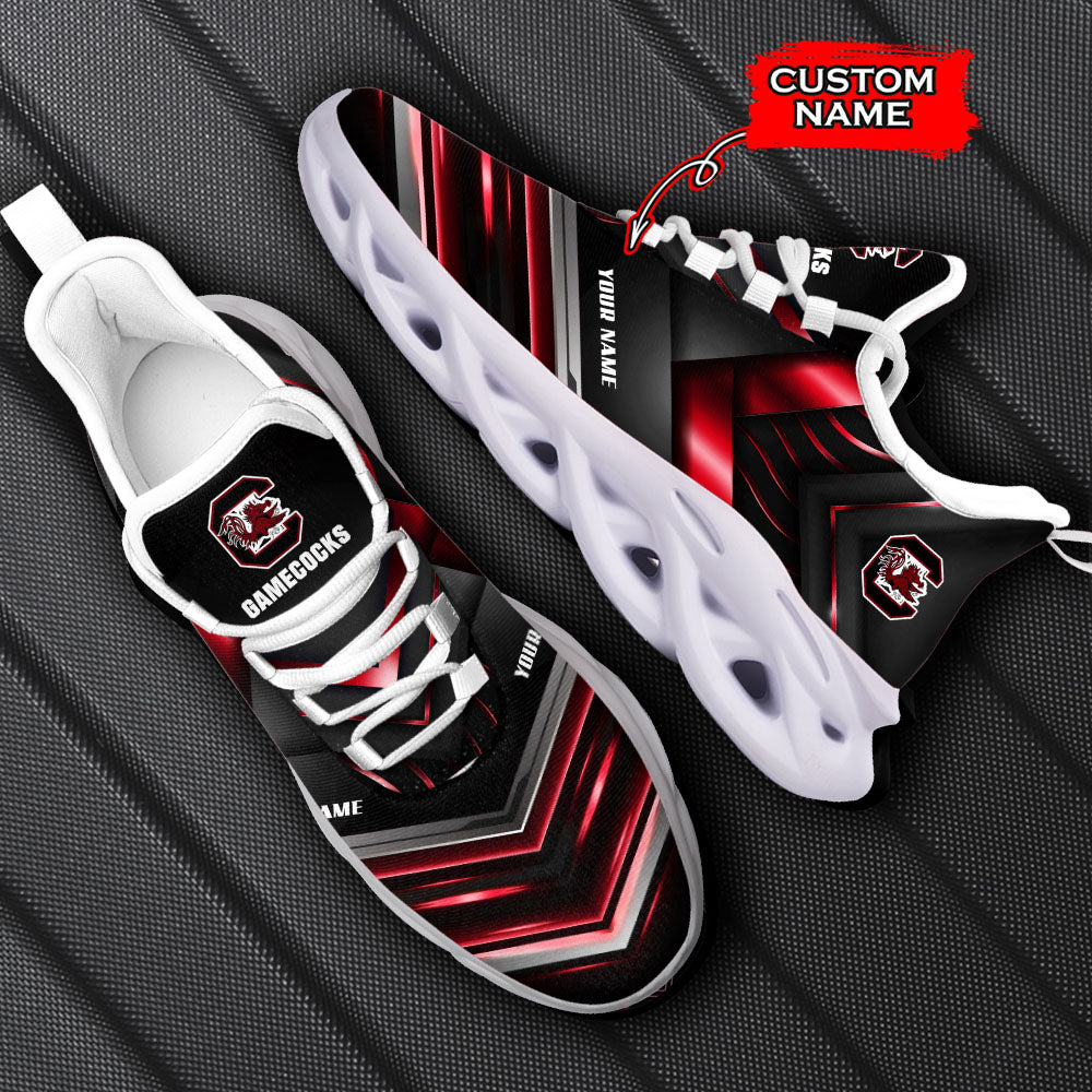 Ideafootwear South Carolina Gamecocks NCAA Max Soul Shoes Sneakers For Men And Women