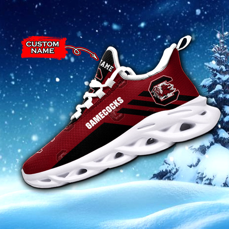 Ideafootwear South Carolina Gamecocks NCAA Max Soul Shoes Sneakers For Men And Women