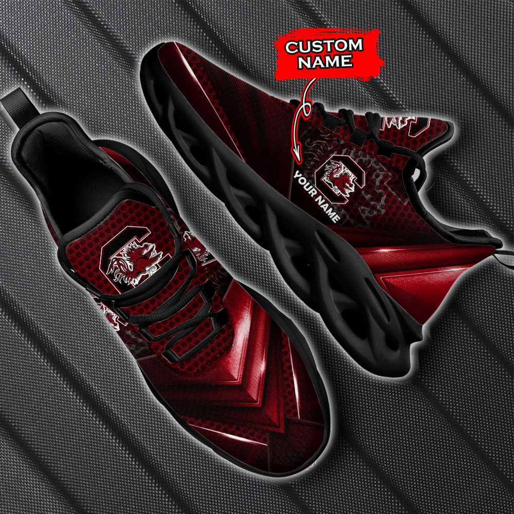Ideafootwear South Carolina Gamecocks NCAA Max Soul Shoes Sneakers For Men And Women