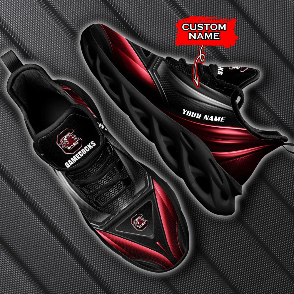 Ideafootwear South Carolina Gamecocks NCAA Max Soul Shoes Sneakers For Men And Women