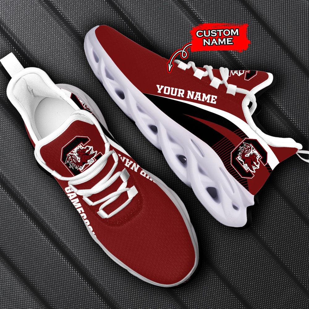 Ideafootwear South Carolina Gamecocks NCAA Max Soul Shoes Sneakers For Men And Women