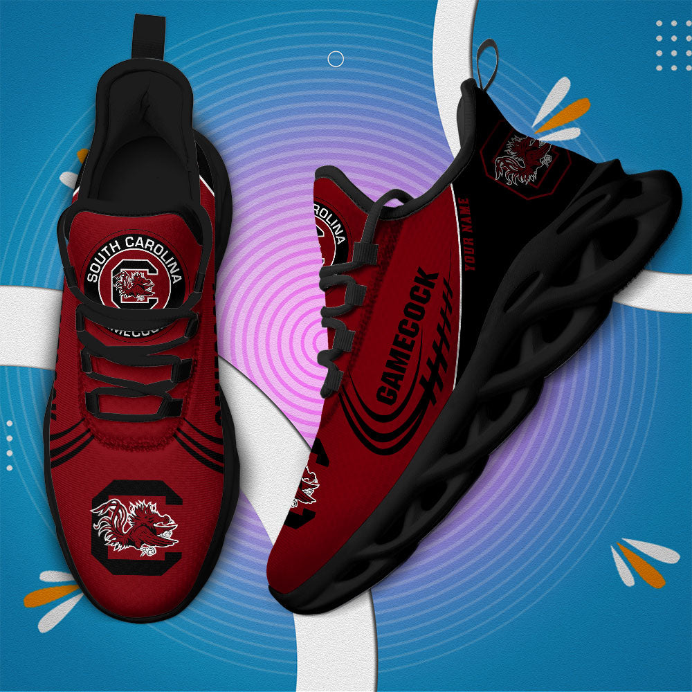 Ideafootwear South Carolina Gamecocks NCAA Max Soul Shoes Sneakers For Men And Women