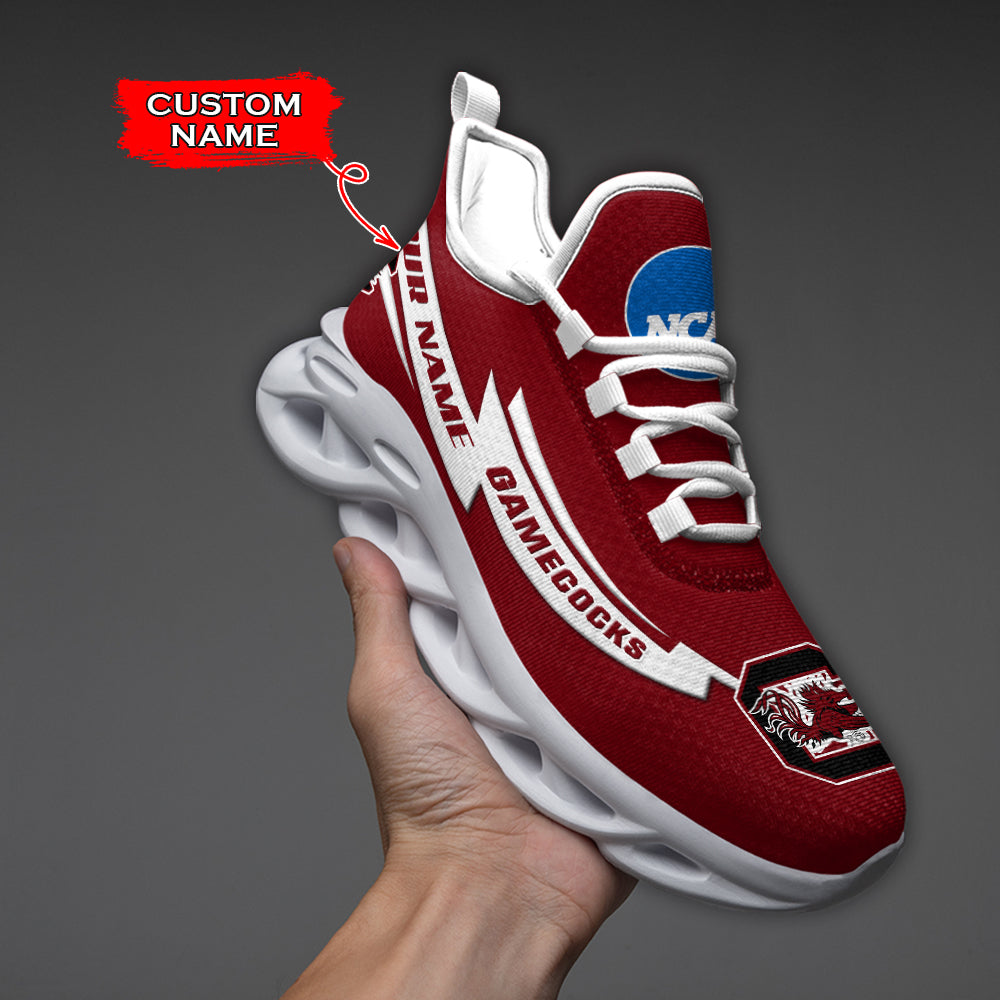Ideafootwear South Carolina Gamecocks NCAA Max Soul Shoes Sneakers For Men And Women