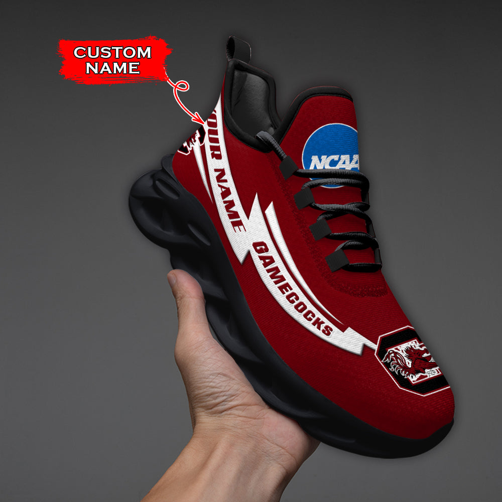 Ideafootwear South Carolina Gamecocks NCAA Max Soul Shoes Sneakers For Men And Women