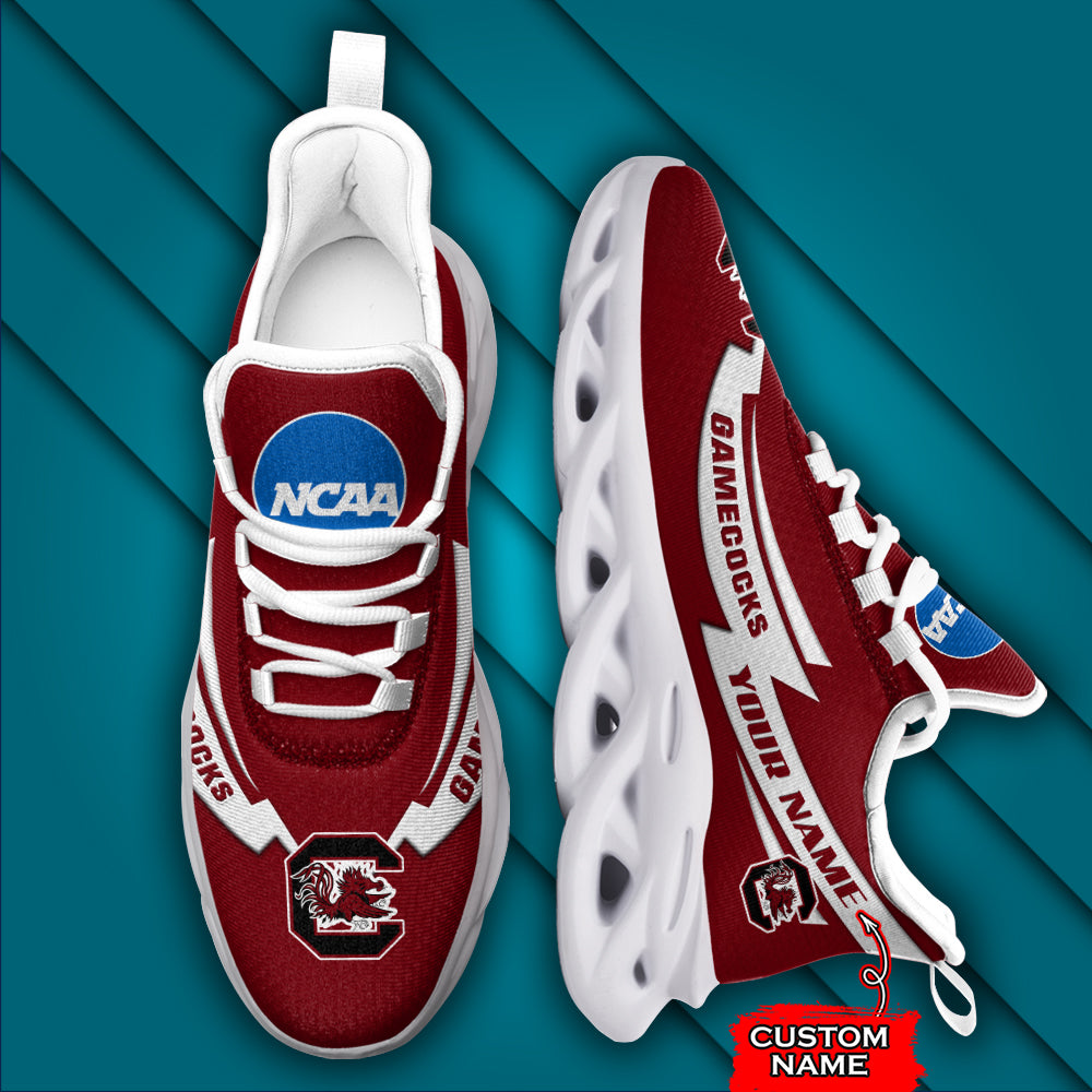 Ideafootwear South Carolina Gamecocks NCAA Max Soul Shoes Sneakers For Men And Women