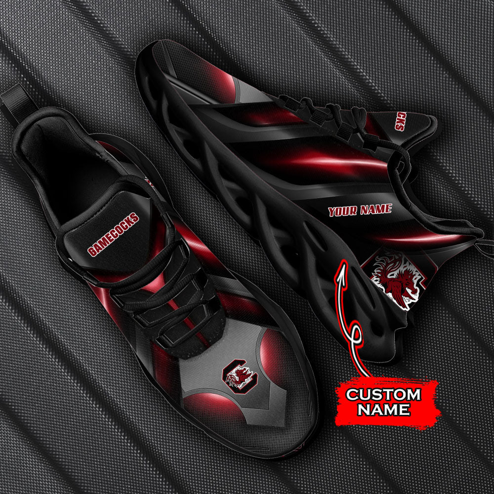 Ideafootwear South Carolina Gamecocks NCAA Max Soul Shoes Sneakers For Men And Women