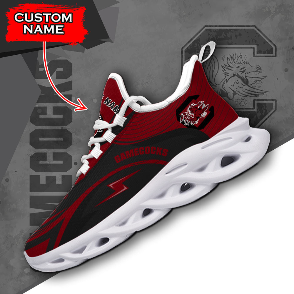 Ideafootwear South Carolina Gamecocks NCAA Max Soul Shoes Sneakers For Men And Women