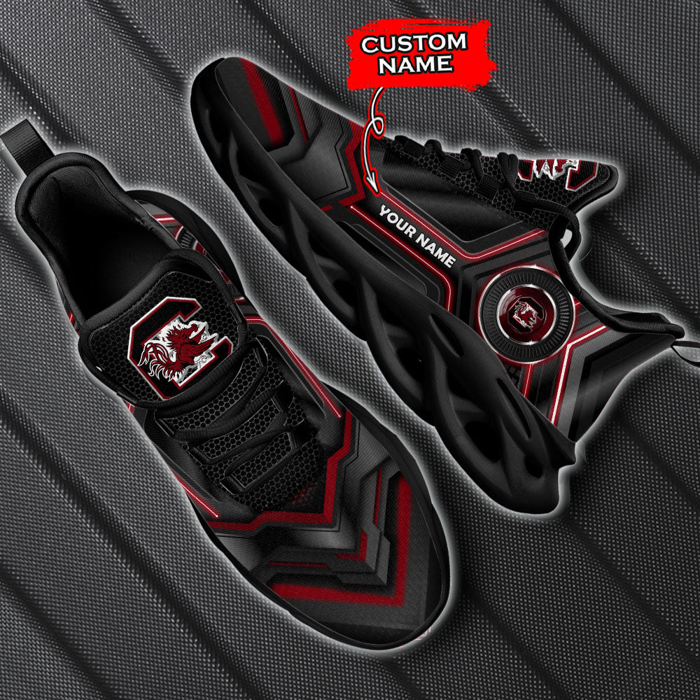 Ideafootwear South Carolina Gamecocks NCAA Max Soul Shoes Sneakers For Men And Women