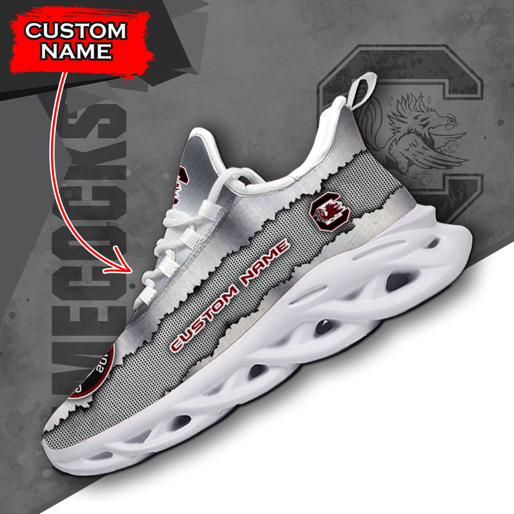 Ideafootwear South Carolina Gamecocks NCAA Max Soul Shoes Sneakers For Men And Women