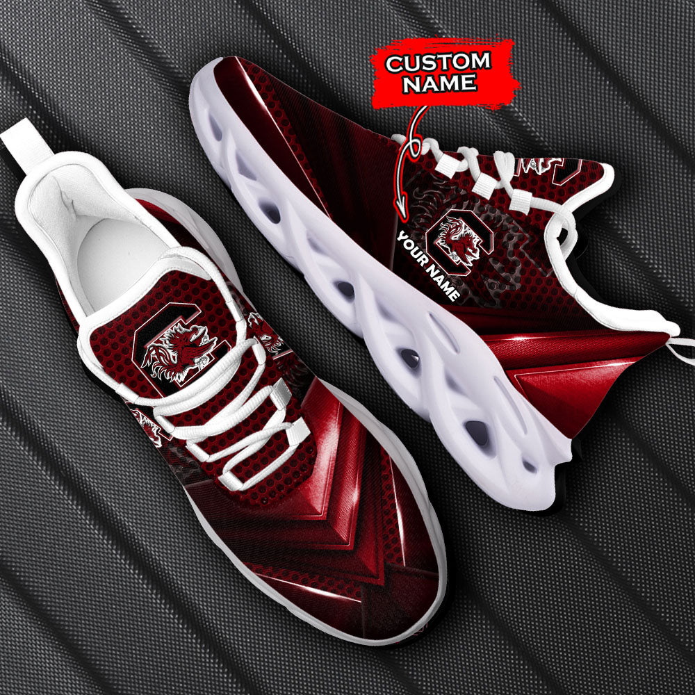 Ideafootwear South Carolina Gamecocks NCAA Max Soul Shoes Sneakers For Men And Women