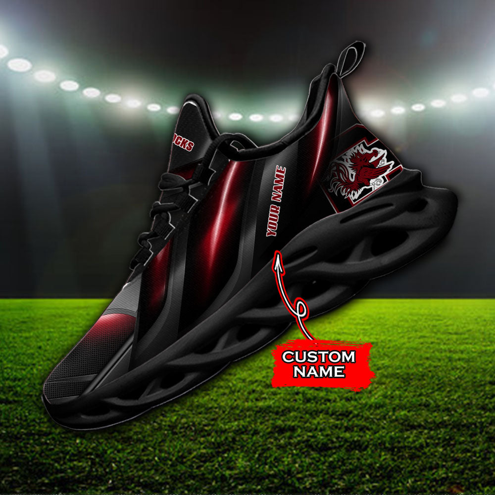 Ideafootwear South Carolina Gamecocks NCAA Max Soul Shoes Sneakers For Men And Women
