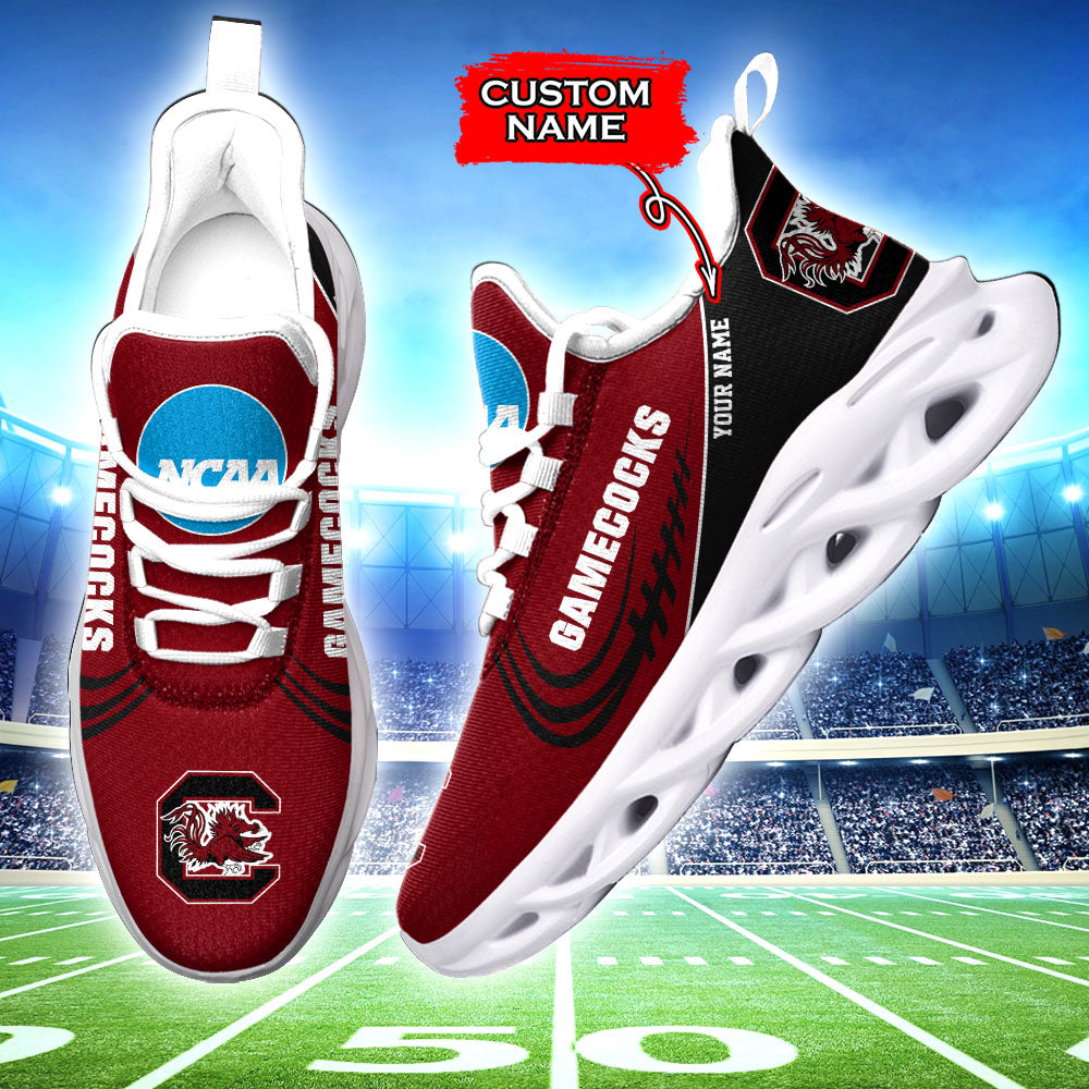 Ideafootwear South Carolina Gamecocks NCAA Max Soul Shoes Sneakers For Men And Women