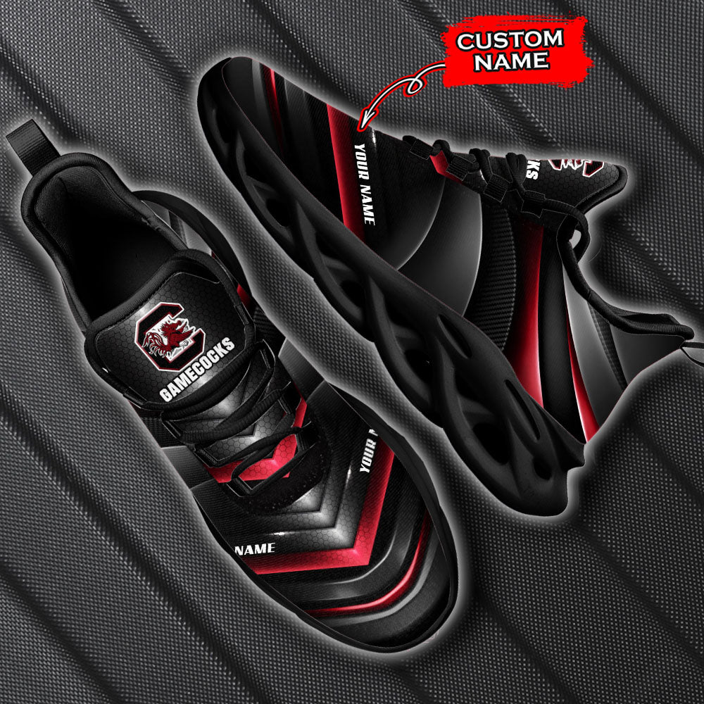 Ideafootwear South Carolina Gamecocks NCAA Max Soul Shoes Sneakers For Men And Women