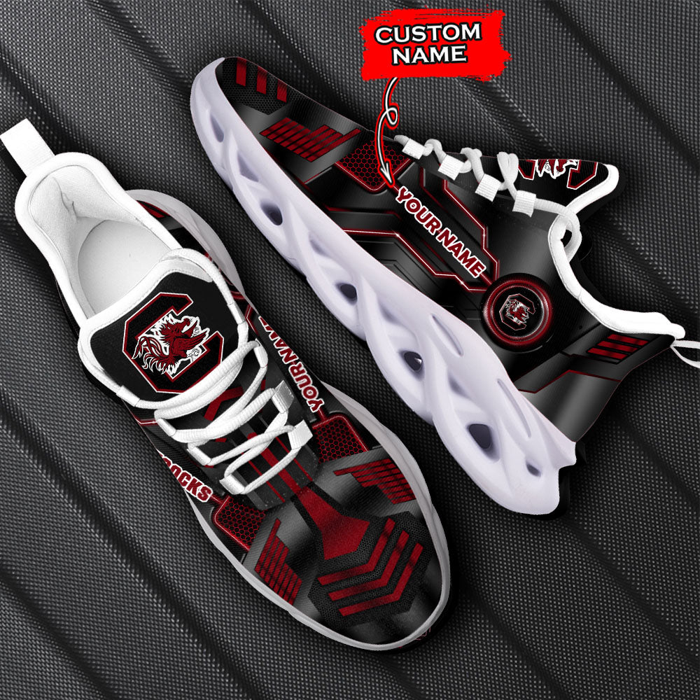 Ideafootwear South Carolina Gamecocks NCAA Max Soul Shoes Sneakers For Men And Women