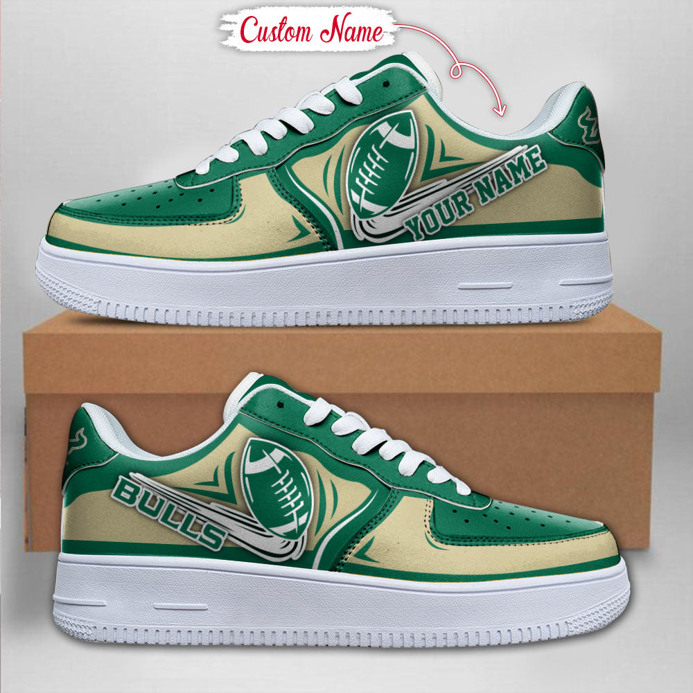 Ideafootwear South Florida Bulls NCAA Air Low-Top Sneakers Shoes For Men And Women