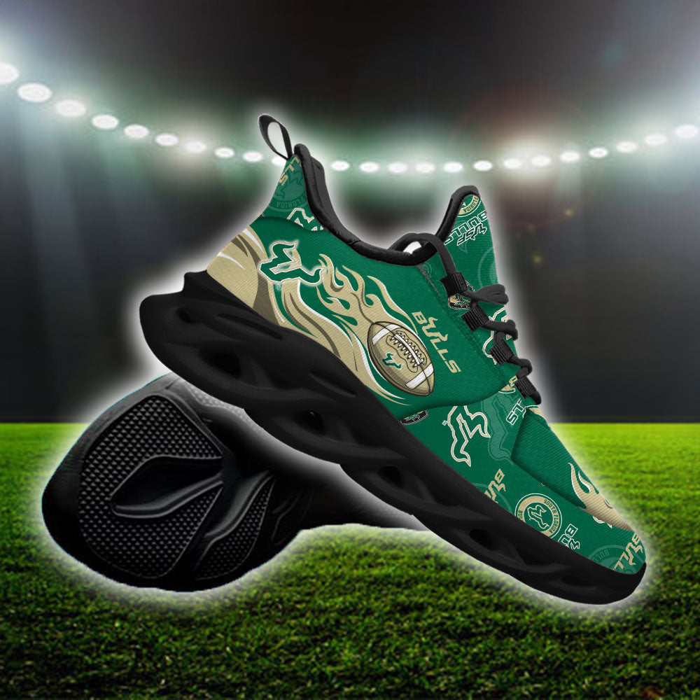 Ideafootwear South Florida Bulls NCAA Max Soul Shoes Sneakers For Men And Women