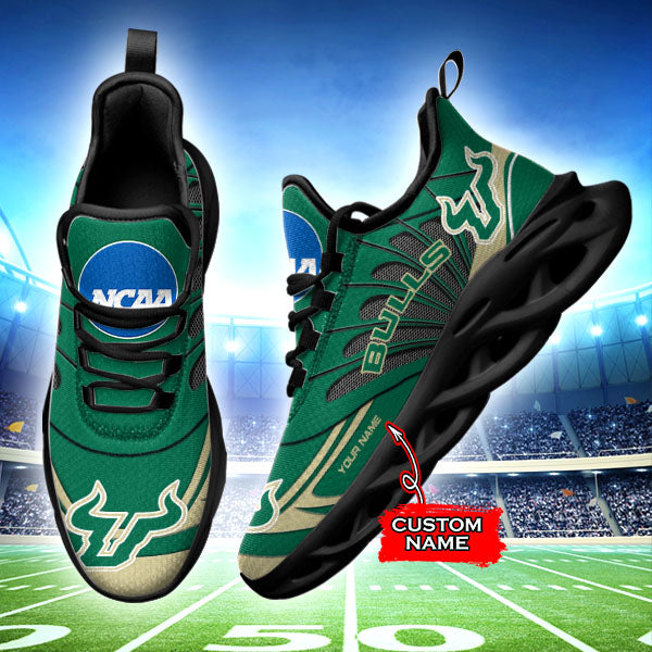 Ideafootwear South Florida Bulls NCAA Max Soul Shoes Sneakers For Men And Women