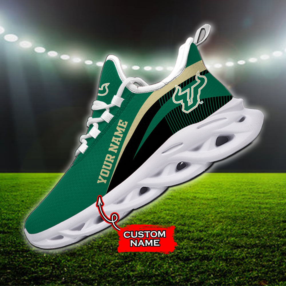 Ideafootwear South Florida Bulls NCAA Max Soul Shoes Sneakers For Men And Women