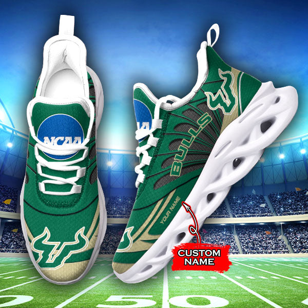 Ideafootwear South Florida Bulls NCAA Max Soul Shoes Sneakers For Men And Women