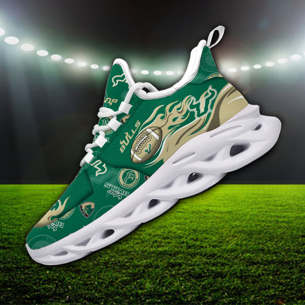 Ideafootwear South Florida Bulls NCAA Max Soul Shoes Sneakers For Men And Women
