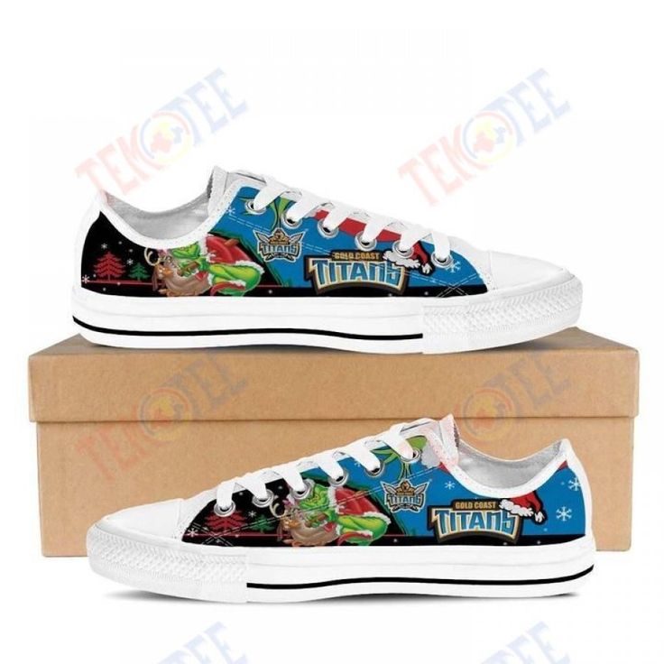 Ideafootwear South Sydney Rabbitohs Low Top Canvas Sneakers Shoes For Men And Women