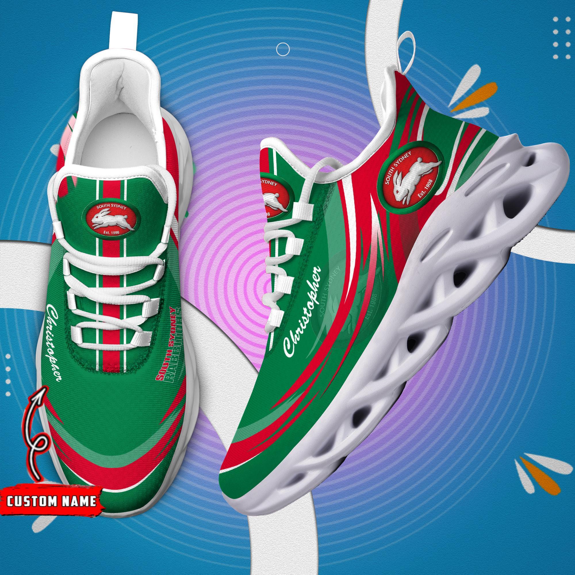 Ideafootwear South Sydney Rabbitohs Max Soul Shoes Sneakers For Men And Women