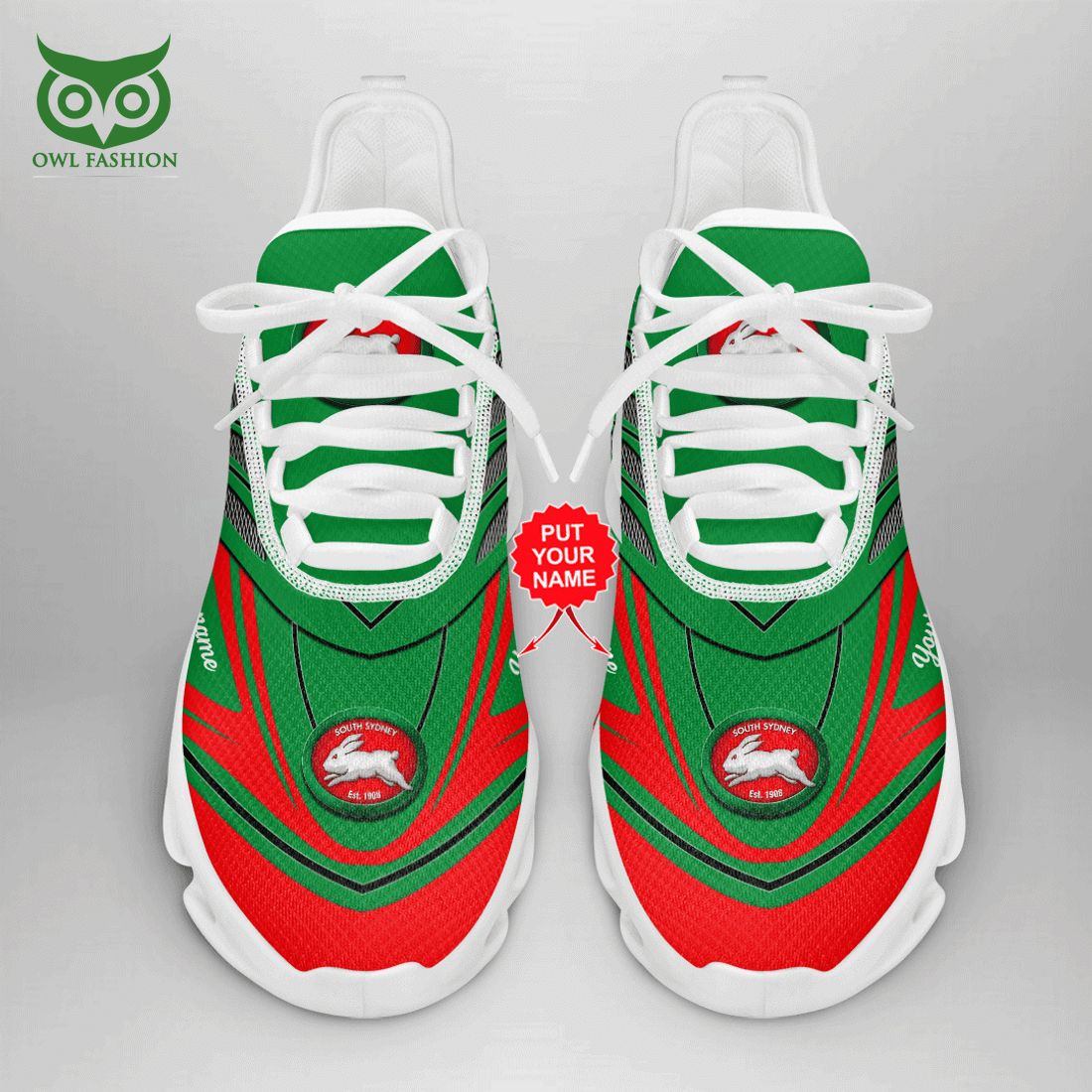 Ideafootwear South Sydney Rabbitohs Max Soul Shoes Sneakers For Men And Women