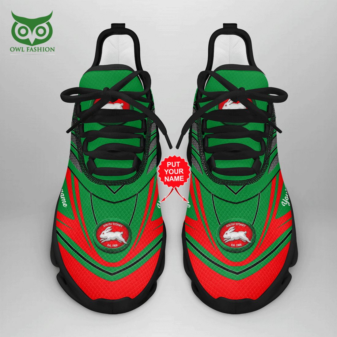 Ideafootwear South Sydney Rabbitohs Max Soul Shoes Sneakers For Men And Women