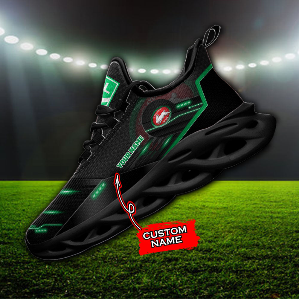 Ideafootwear South Sydney Rabbitohs NRL Max Soul Shoes Sneakers For Men And Women