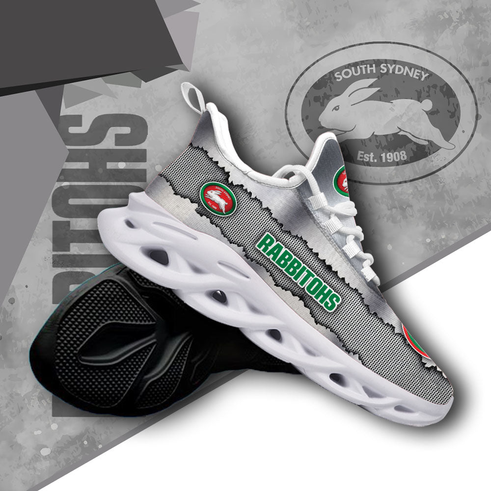 Ideafootwear South Sydney Rabbitohs NRL Max Soul Shoes Sneakers For Men And Women