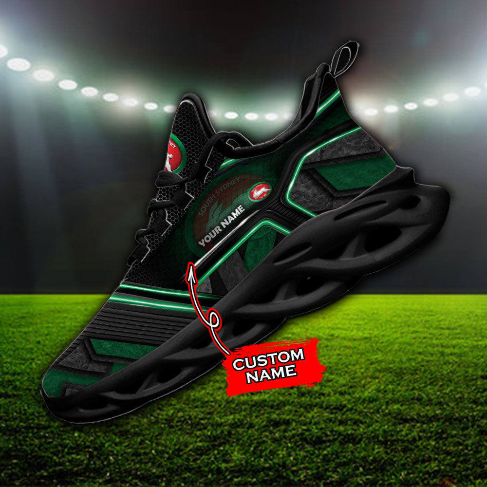 Ideafootwear South Sydney Rabbitohs NRL Max Soul Shoes Sneakers For Men And Women