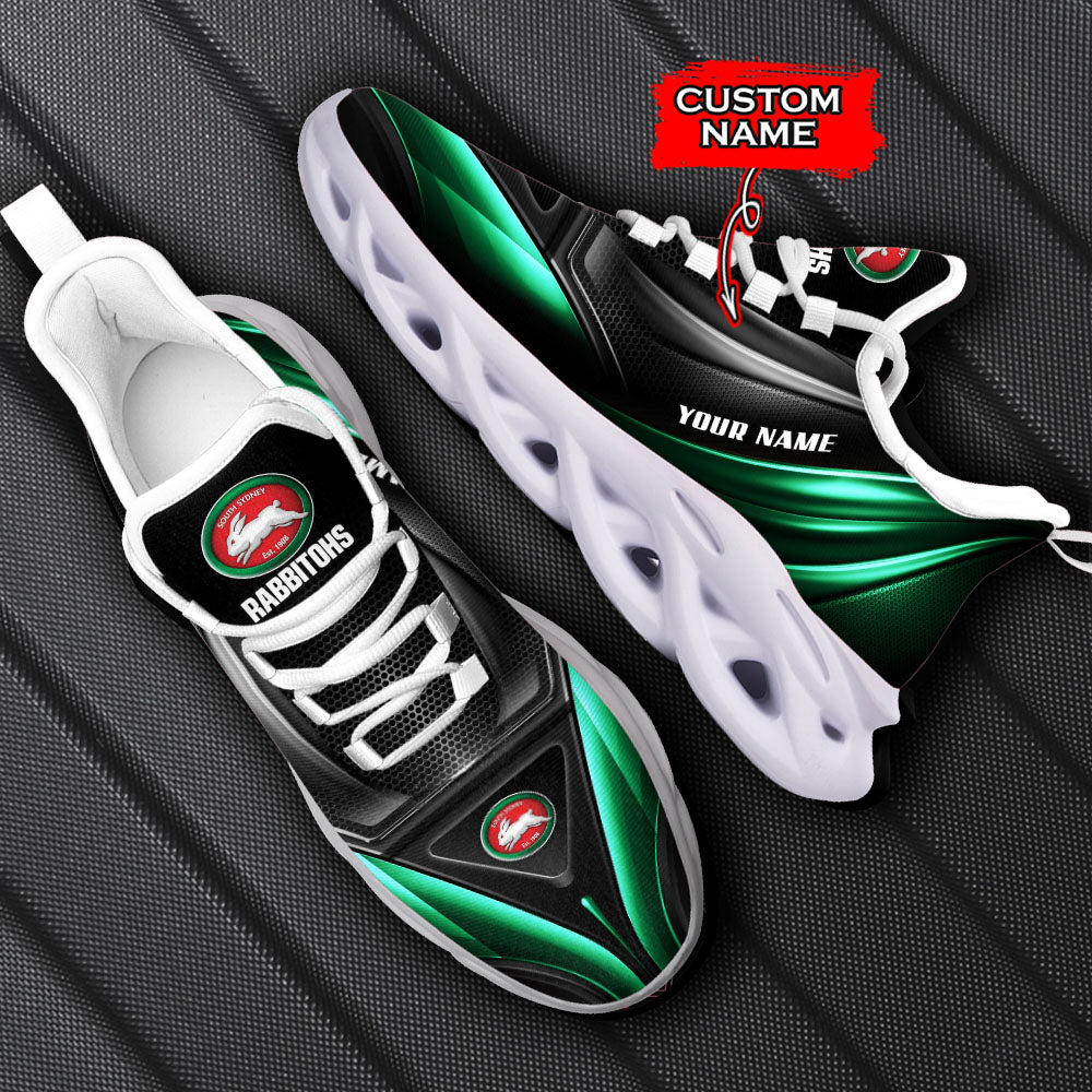 Ideafootwear South Sydney Rabbitohs NRL Max Soul Shoes Sneakers For Men And Women