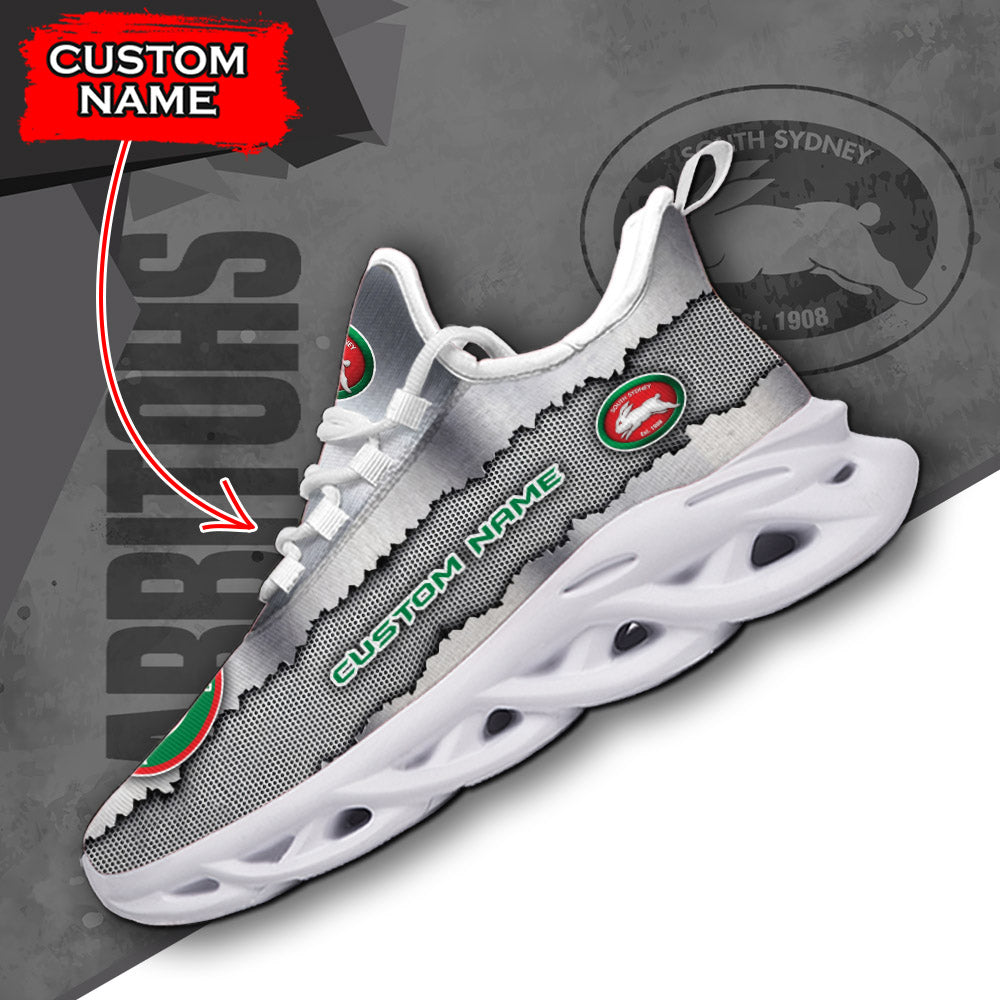 Ideafootwear South Sydney Rabbitohs NRL Max Soul Shoes Sneakers For Men And Women