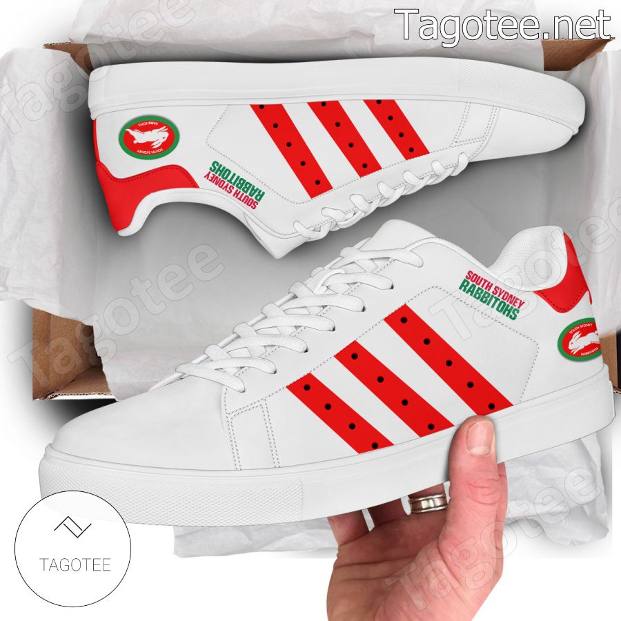 Ideafootwear South Sydney Rabbitohs Skate Stan Shoes Sneakes For Men And Women
